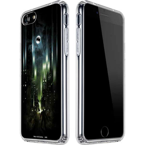 DC Comics Batman Call Sign City iPhone SE (2nd & 3rd Gen) Clear Case