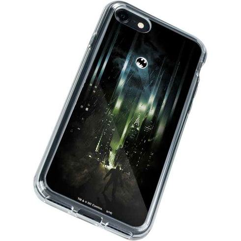 DC Comics Batman Call Sign City iPhone SE (2nd & 3rd Gen) Clear Case