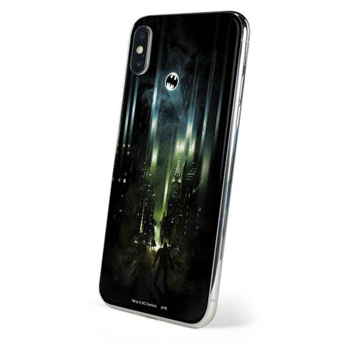 DC Comics Batman Call Sign City iPhone X Skin