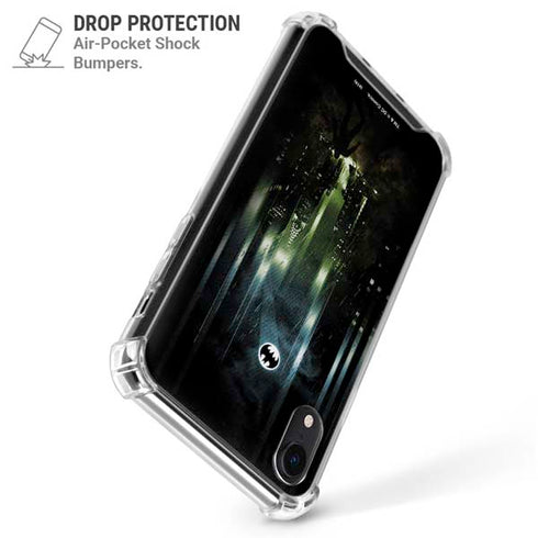 DC Comics Batman Call Sign City iPhone XR Clear Case