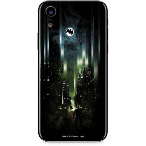 DC Comics Batman Call Sign City iPhone XR Skin