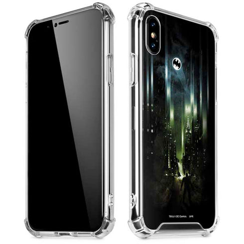 DC Comics Batman Call Sign City iPhone XS Max Clear Case