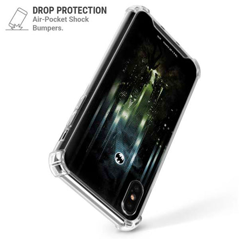 DC Comics Batman Call Sign City iPhone XS Max Clear Case