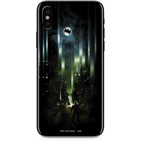 DC Comics Batman Call Sign City iPhone XS Skin