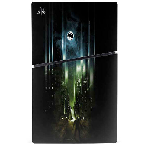 DC Comics Batman Call Sign City PS5 Slim Disk Console Skin