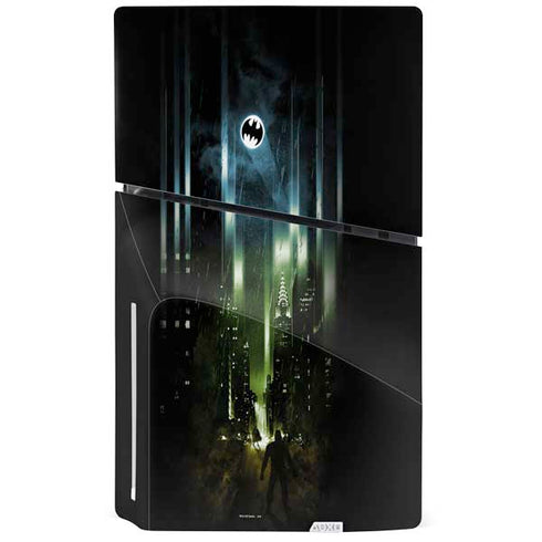 DC Comics Batman Call Sign City PS5 Slim Disk Console Skin