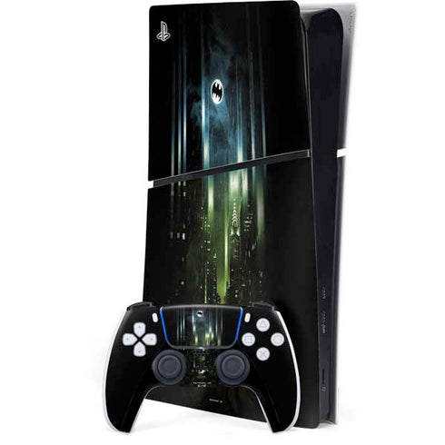 DC Comics Batman Call Sign City PS5 Slim Digital Edition Console Skin