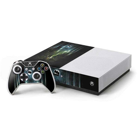 DC Comics Batman Call Sign City Xbox One S Console and Controller Bundle Skin