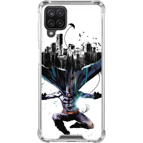 DC Comics Batman Black Mirror Cover #3 Galaxy A12 Clear Case