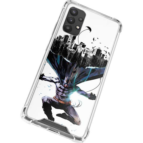 DC Comics Batman Black Mirror Cover #3 Galaxy A32 5G Clear Case