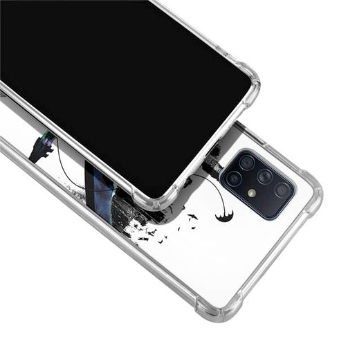 DC Comics Batman Black Mirror Cover #3 Galaxy A71 5G Clear Case