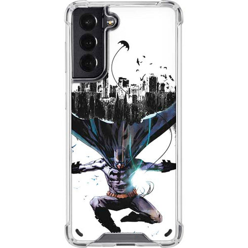 DC Comics Batman Black Mirror Cover #3 Galaxy S21 5G Clear Case