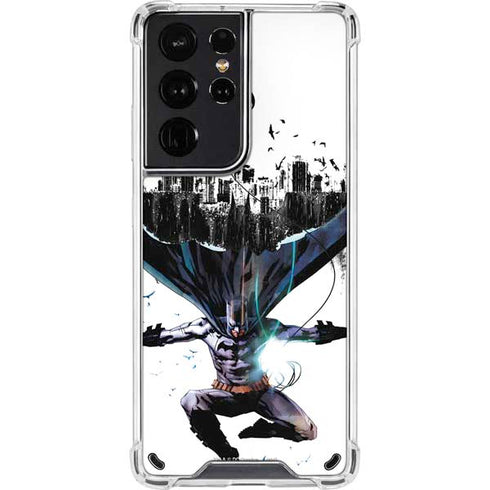 DC Comics Batman Black Mirror Cover #3 Galaxy S21 Ultra 5G Clear Case