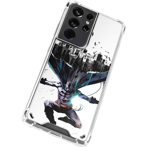 DC Comics Batman Black Mirror Cover #3 Galaxy S21 Ultra 5G Clear Case