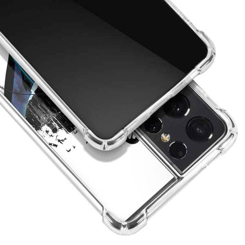 DC Comics Batman Black Mirror Cover #3 Galaxy S21 Ultra 5G Clear Case