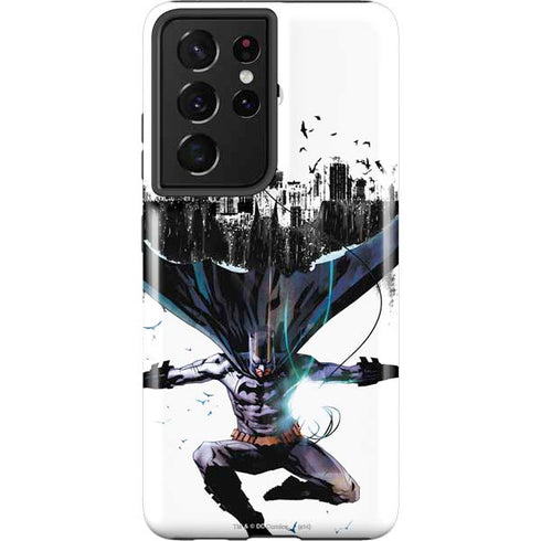 DC Comics Batman Black Mirror Cover #3 Galaxy S21 Ultra 5G Pro Case
