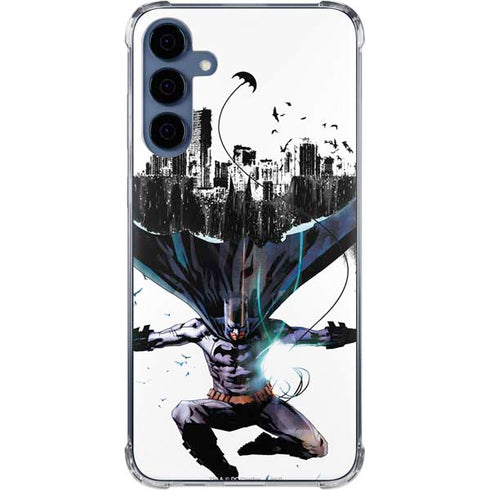 DC Comics Batman Black Mirror Cover #3 Galaxy S24 Clear Case