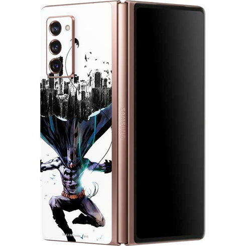 DC Comics Batman Black Mirror Cover #3 Galaxy Z Fold2 5G Skin