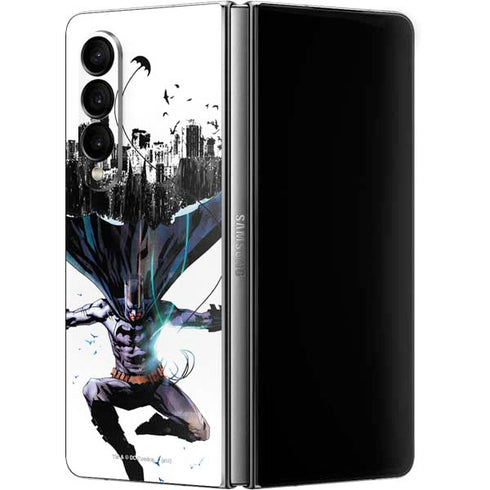 DC Comics Batman Black Mirror Cover #3 Galaxy Z Fold4 5G Skin