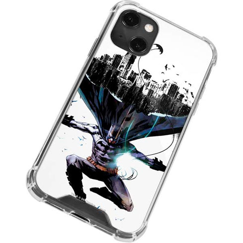 DC Comics Batman Black Mirror Cover #3 iPhone 14 Plus Clear Case