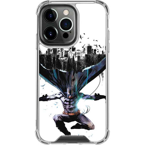 DC Comics Batman Black Mirror Cover #3 iPhone 15 Pro Clear Case