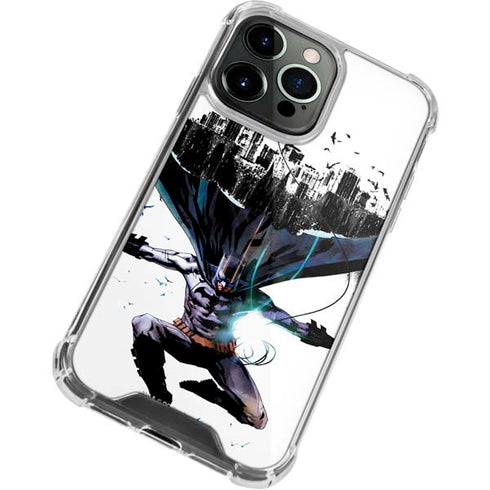 DC Comics Batman Black Mirror Cover #3 iPhone 14 Pro Clear Case