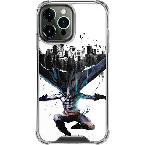 DC Comics Batman Black Mirror Cover #3 iPhone 14 Pro Max Clear Case
