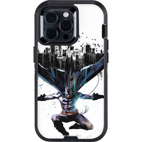 DC Comics Batman Black Mirror Cover #3 Otterbox Defender iPhone Skin