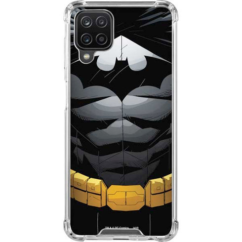 DC Comics Batman Chest Comic art Galaxy A12 Clear Case