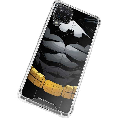 DC Comics Batman Chest Comic art Galaxy A12 Clear Case