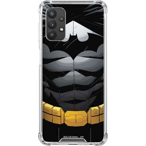 DC Comics Batman Chest Comic art Galaxy A32 5G Clear Case