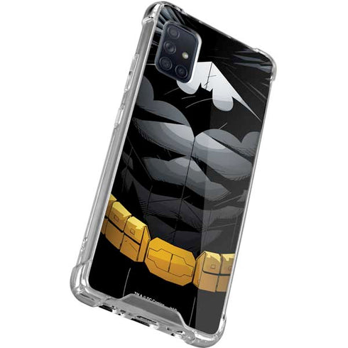 DC Comics Batman Chest Comic art Galaxy A71 5G Clear Case
