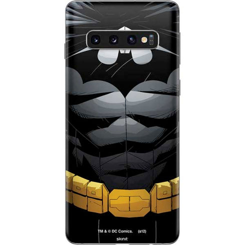 DC Comics Batman Chest Comic art Galaxy S10 Skin