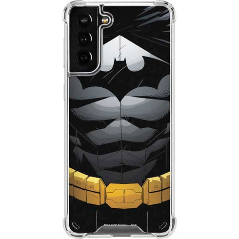 DC Comics Batman Chest Comic art Galaxy S21 Plus 5G Clear Case