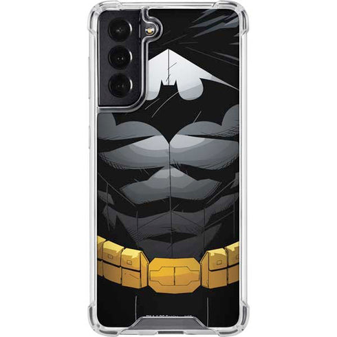 DC Comics Batman Chest Comic art Galaxy S22 Clear Case