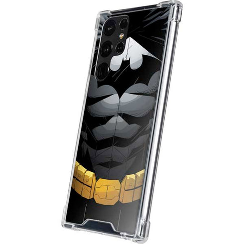DC Comics Batman Chest Comic art Galaxy S22 Ultra Clear Case