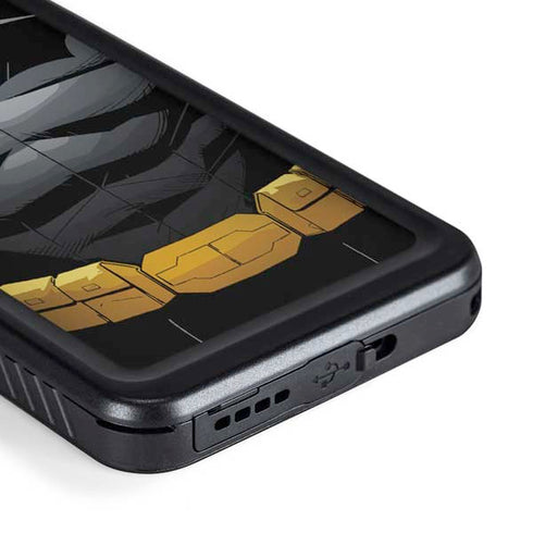 DC Comics Batman Chest Comic art Galaxy S23 Waterproof Case