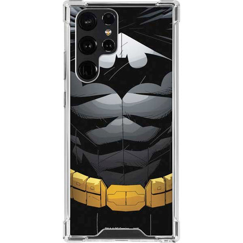 DC Comics Batman Chest Comic art Galaxy S24 Ultra Clear Case