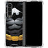 DC Comics Batman Chest Comic art Galaxy Z Fold4 5G Clear Case