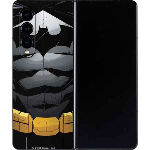 DC Comics Batman Chest Comic art Galaxy Z Fold4 5G Skin