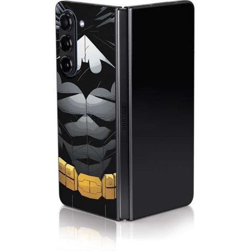 DC Comics Batman Chest Comic art Galaxy Z Fold5 5G Skin