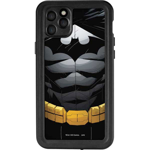 DC Comics Batman Chest Comic art iPhone 11 Pro Max Waterproof Case