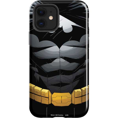 DC Comics Batman Chest Comic art iPhone 12 Impact Case