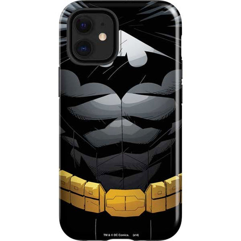 DC Comics Batman Chest Comic art iPhone 12 Mini Impact Case