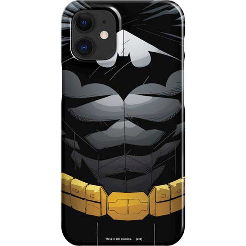 DC Comics Batman Chest Comic art iPhone 12 Mini Lite Case