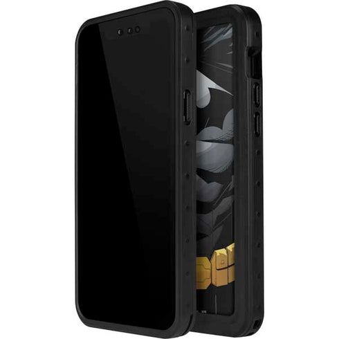 DC Comics Batman Chest Comic art iPhone 14 Pro Max Waterproof Case