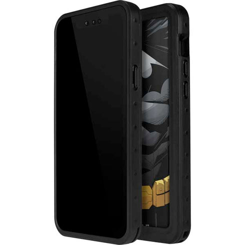 DC Comics Batman Chest Comic art iPhone 15 Plus Waterproof Case