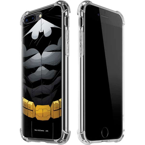 DC Comics Batman Chest Comic art iPhone 7/8 Plus Clear Case