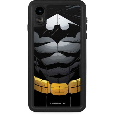 DC Comics Batman Chest Comic art iPhone XR Waterproof Case