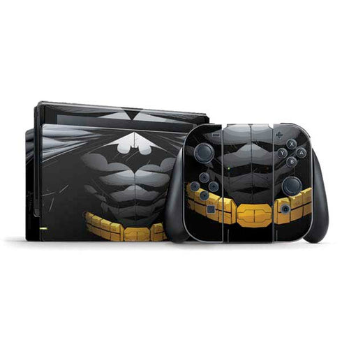 DC Comics Batman Chest Comic art Nintendo Switch Bundle Skin